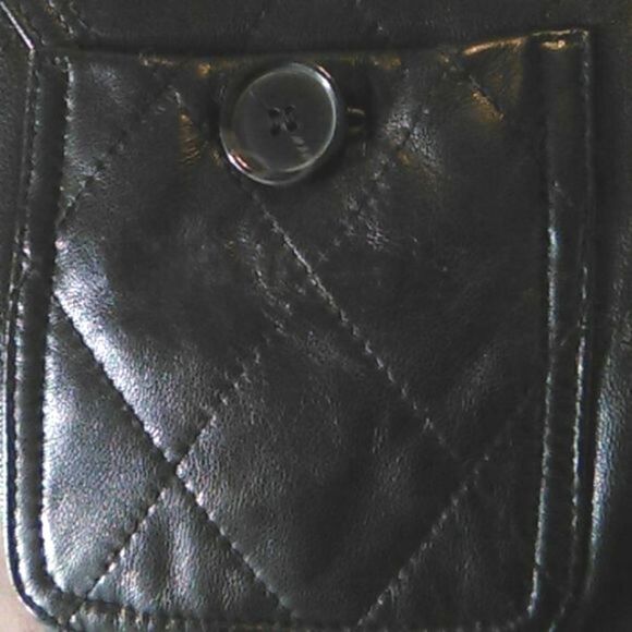 Robert Phillipe Lambskin Black Leather Jacket - Picture 13 of 14